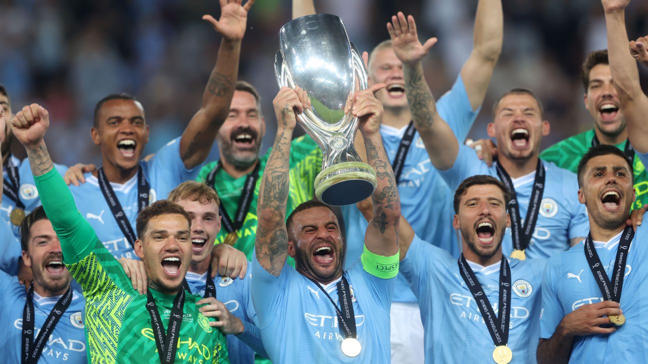 Man City cement dynasty with Super Cup, prodigious prospects