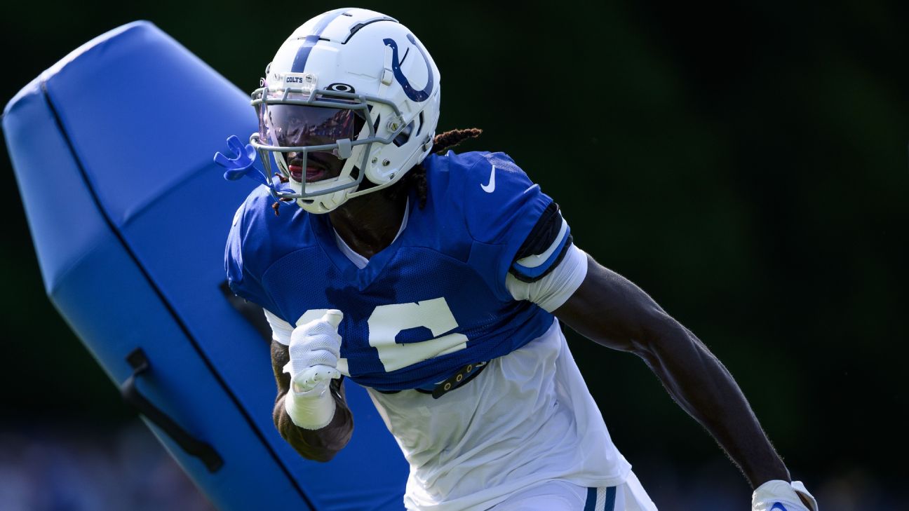 Source: Colts' Dulin out for season with torn ACL