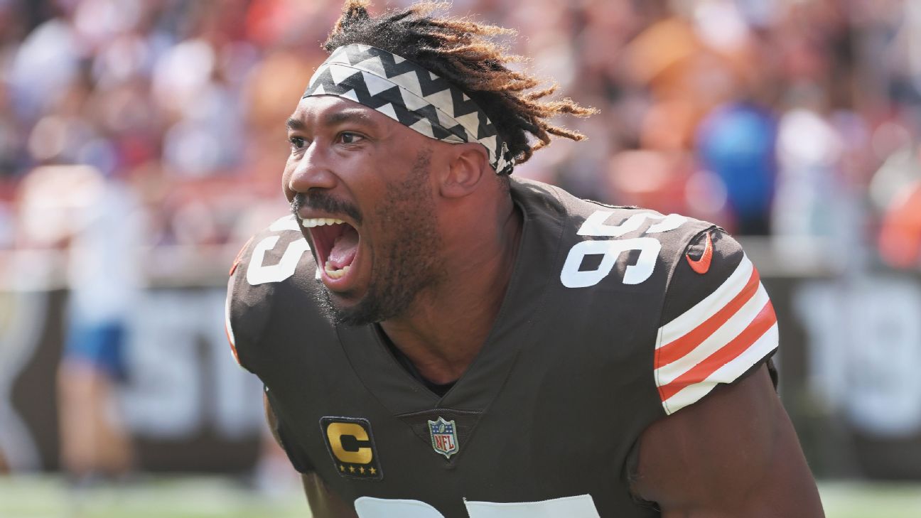 NFL's best edge rushers by situation in 2022: Myles Garrett, Micah Parsons  and more, NFL News, Rankings and Statistics