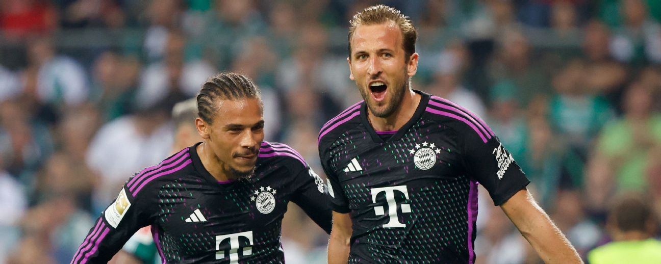 Com primeiro gol de Harry Kane, Bayern de Munique vence Werder