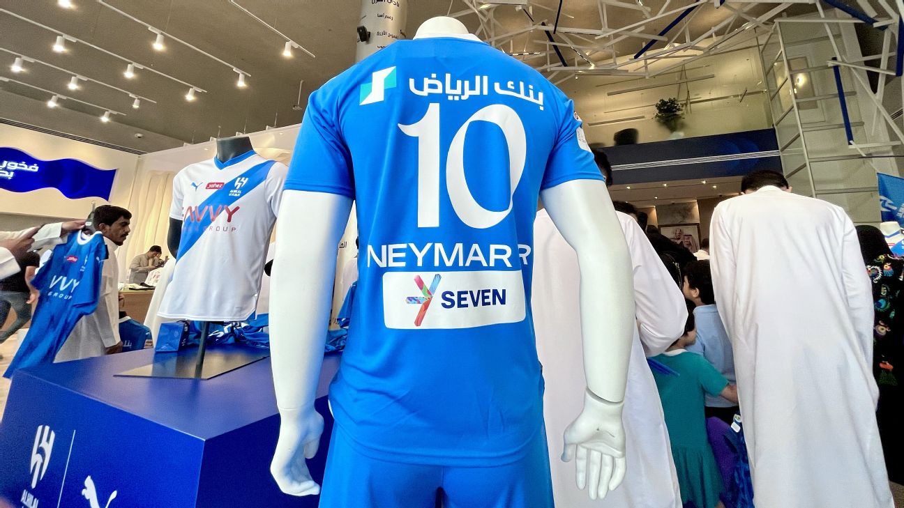 Neymar viaja nesta semana e será o camisa 10 do Al Hilal