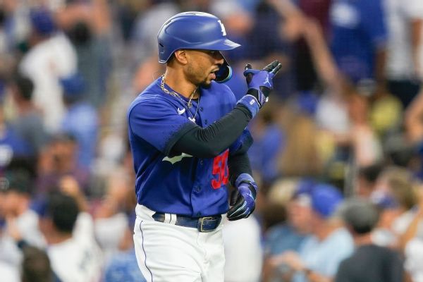 Dodgers’ Betts gives LeBron ‘shoutout’ after HRs