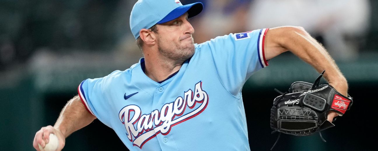 ESPN Stats & Info on X: Max Scherzer takes the mound for the New York Mets  tonight as they start a three-game series with the surging Philadelphia  Phillies at Citi Field. Scherzer