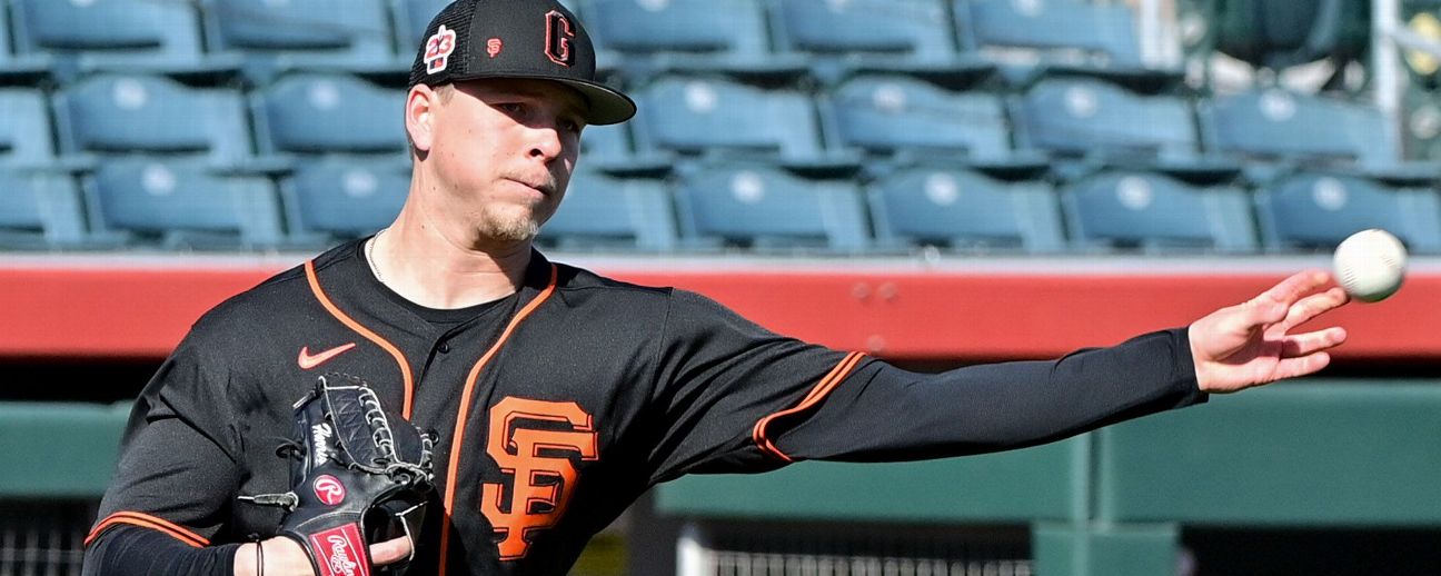 Kyle Harrison of the San Francisco Giants makes his MLB debut in a News  Photo - Getty Images