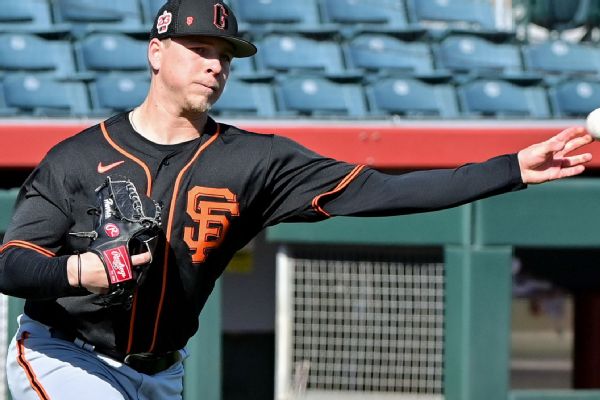 Giants place lefty Harrison (ankle) on 15-day IL