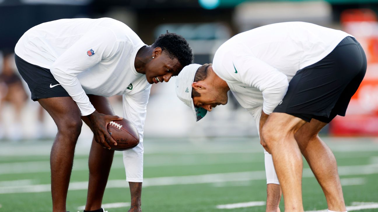 New York Giants put team logo on Metlife Stadium field for first time