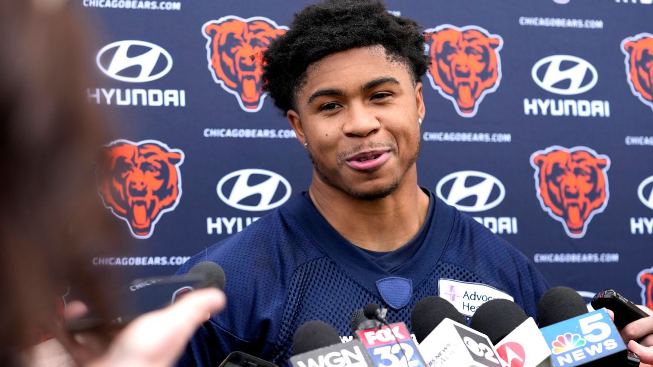 Bears rookie Tyler Scott 'trying not to think' about his 1st preseason game