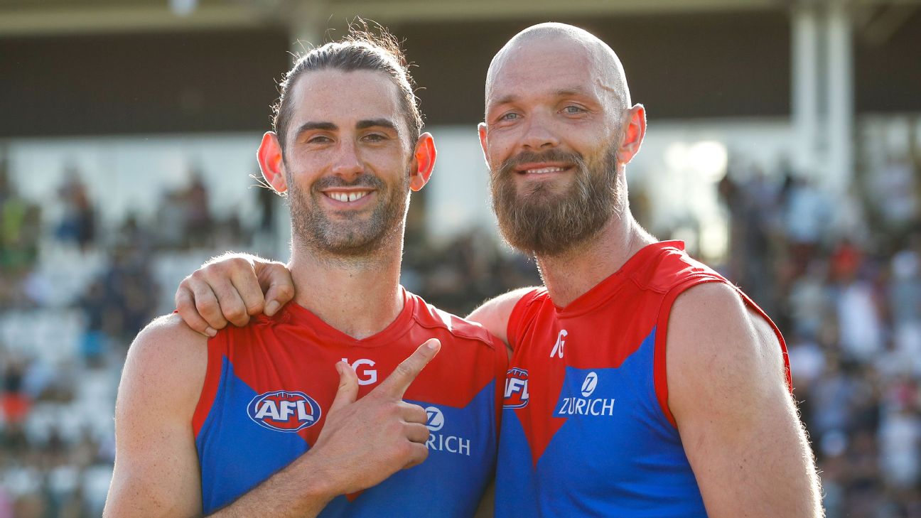 AFL Melbourne Demons coach Simon Goodwin admits Brodie Grundy Max