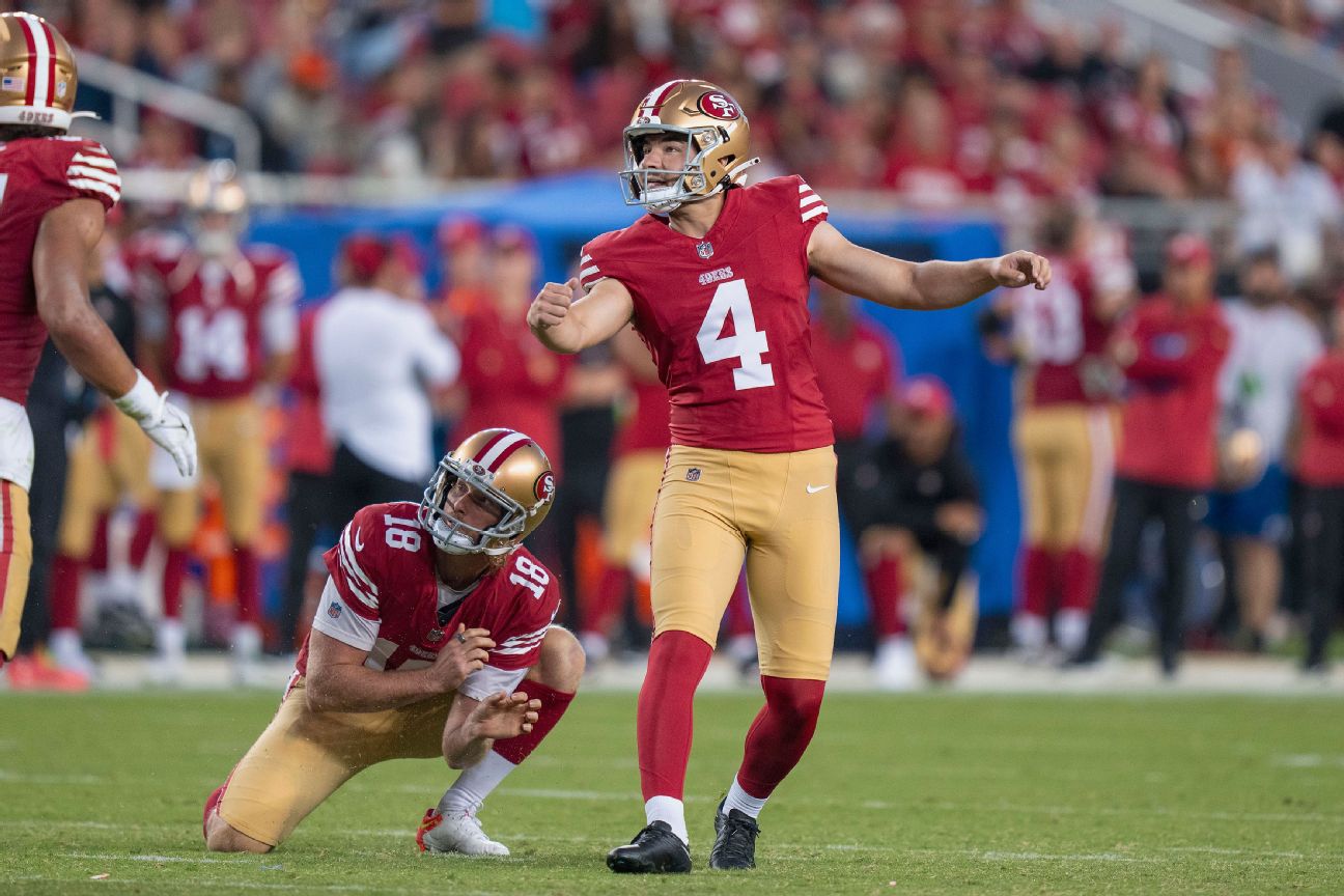 Trouble afoot as 49ers deal with kicking injuries