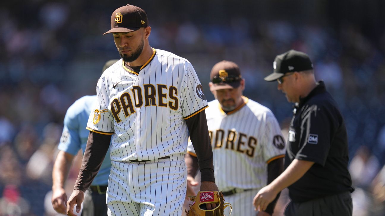 Padres' Robert Suárez Suspended 10 Games After Ejection for Foreign  Substance, News, Scores, Highlights, Stats, and Rumors