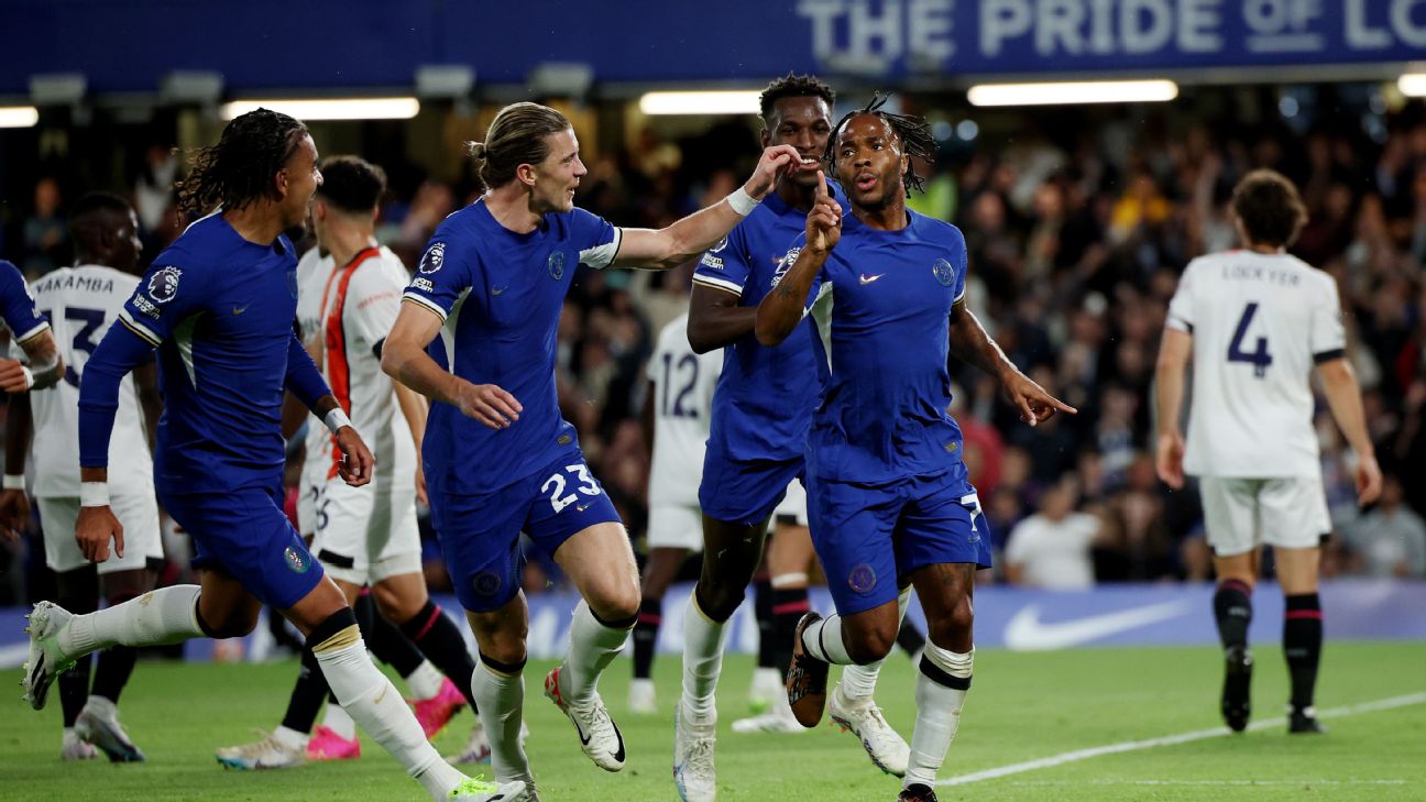 Sterling double gives Pochettino first Chelsea win