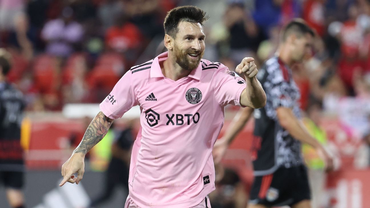 Messi scores in MLS debut to secure Miami win