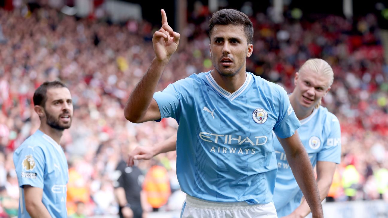 Rodri winner saves City after Haaland misses pen