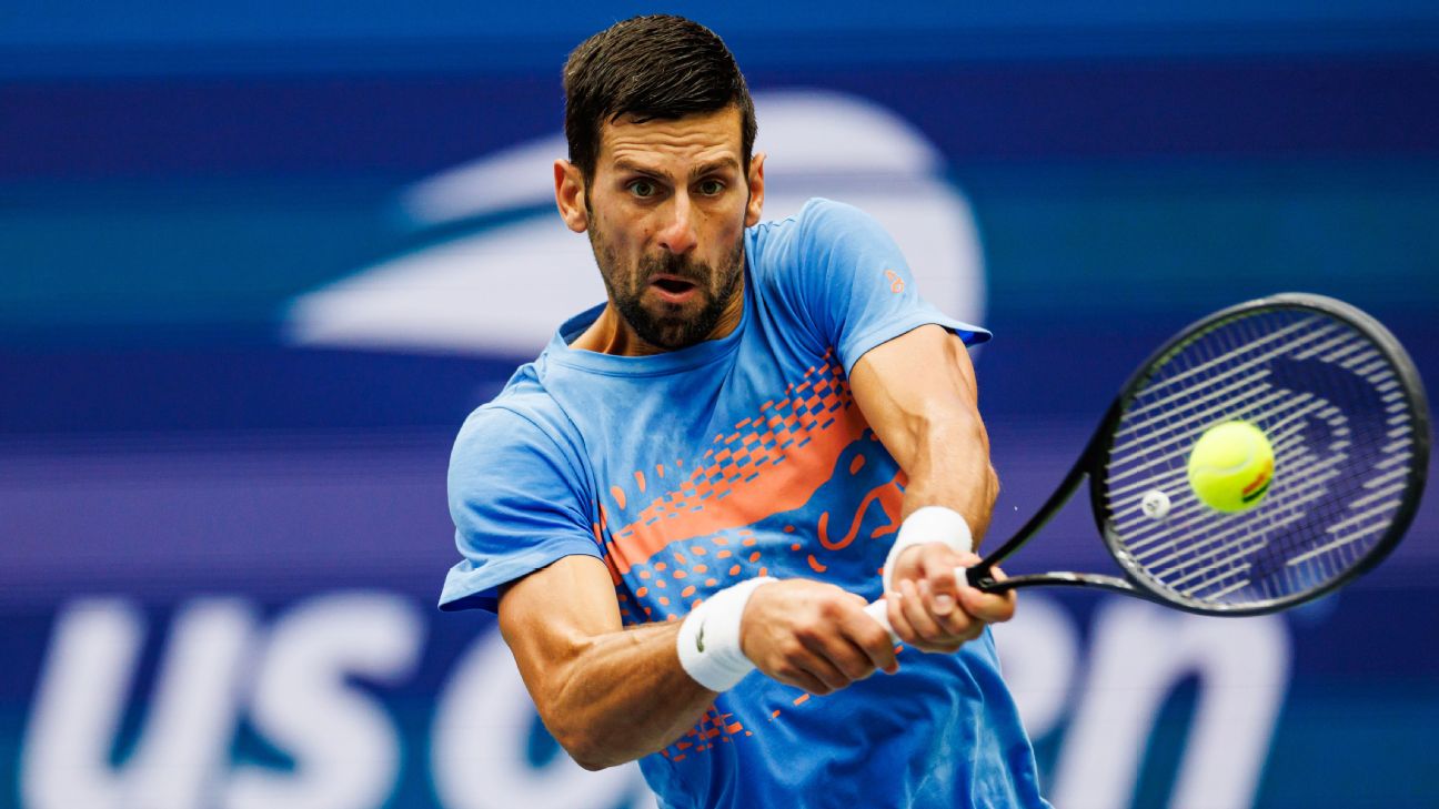 2023 US Open player rankings and odds Djokovic, Gauff, more