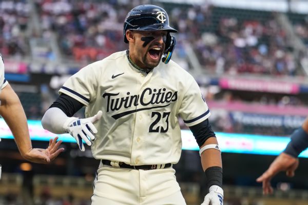 Twins rookie Lewis hits 2nd grand slam in 2 days