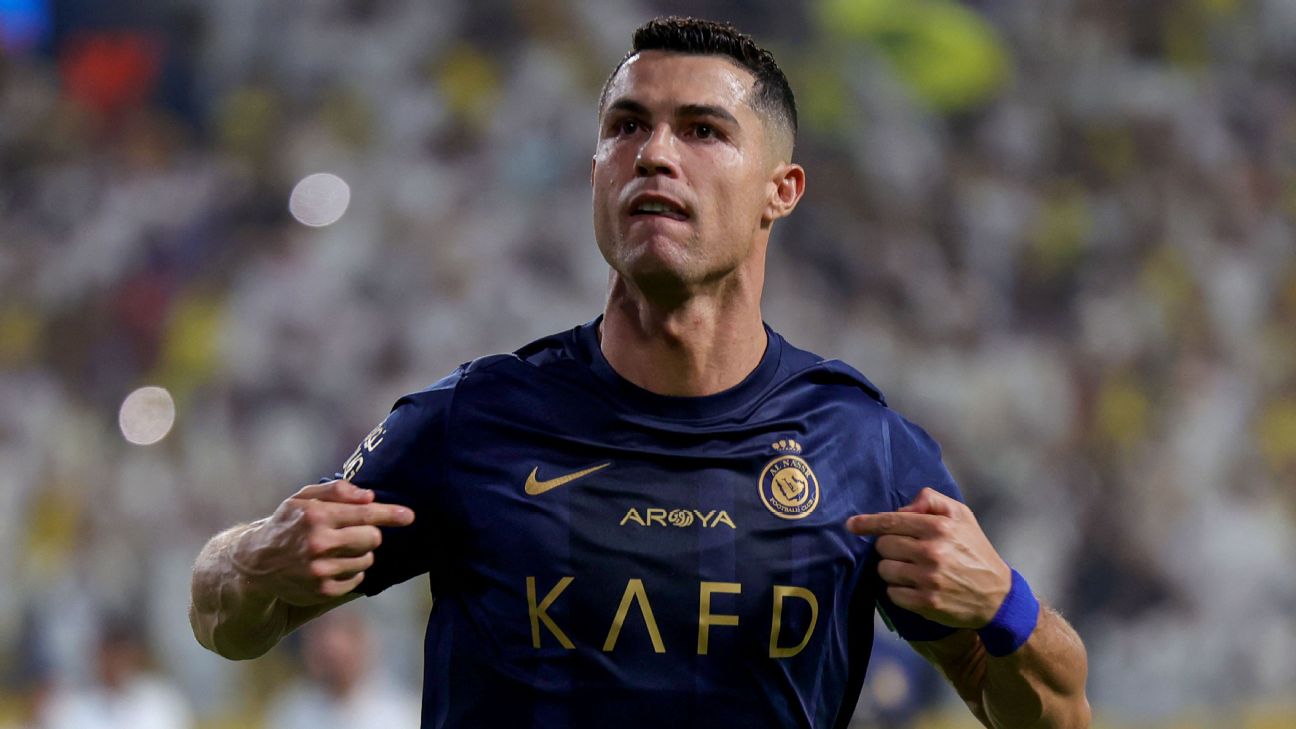 Ronaldo makes it 5 goals in 2 games for Al Nassr