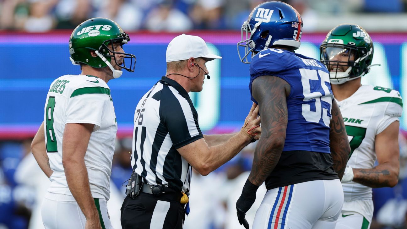 Giants' Jihad Ward miffed by 'Hard Knocks' portrayal of Aaron Rodgers