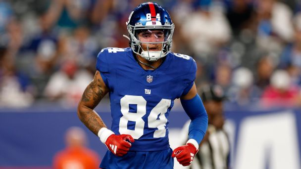 Giants' Jalin Hyatt selects No. 13 for his jersey, gets blessing from Odell  Beckham Jr.