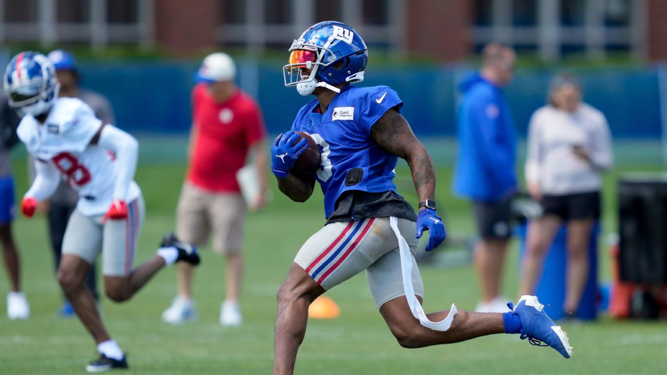 Veteran Giants receiver Sterling Shepard has torn ACL –