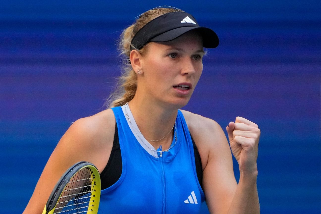 Wozniacki wins again in comeback; Gauff up next