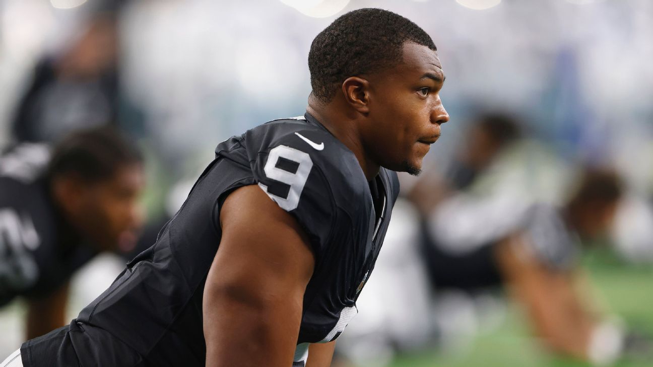 Tyree Wilson a work in progress but Raiders see 'growth mindset'