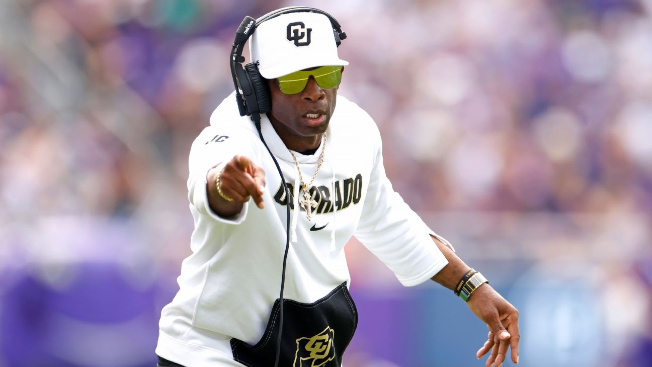 Here's how you can bet on Colorado football coach Deion Sanders