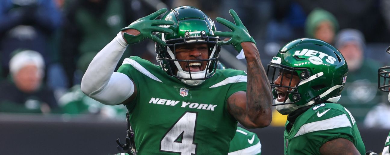 Jets' D.J. Reed Jr. sharing the 'crown' with Sauce Gardner for NFL's top  cornerback duo, NFL News, Rankings and Statistics