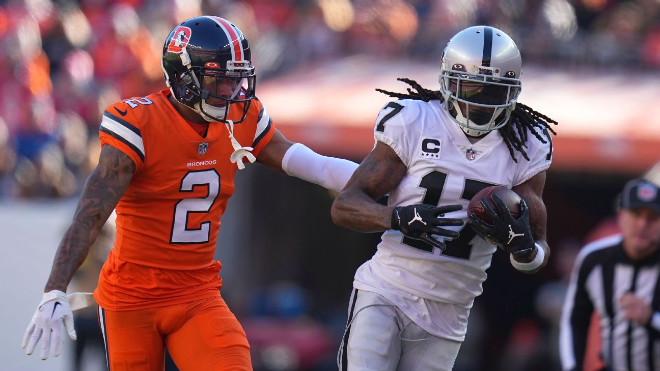 Broncos CB Pat Surtain II looks forward to matchup against Raiders' WR  Davante Adams after last season's heartbreaking loss – Boulder Daily Camera