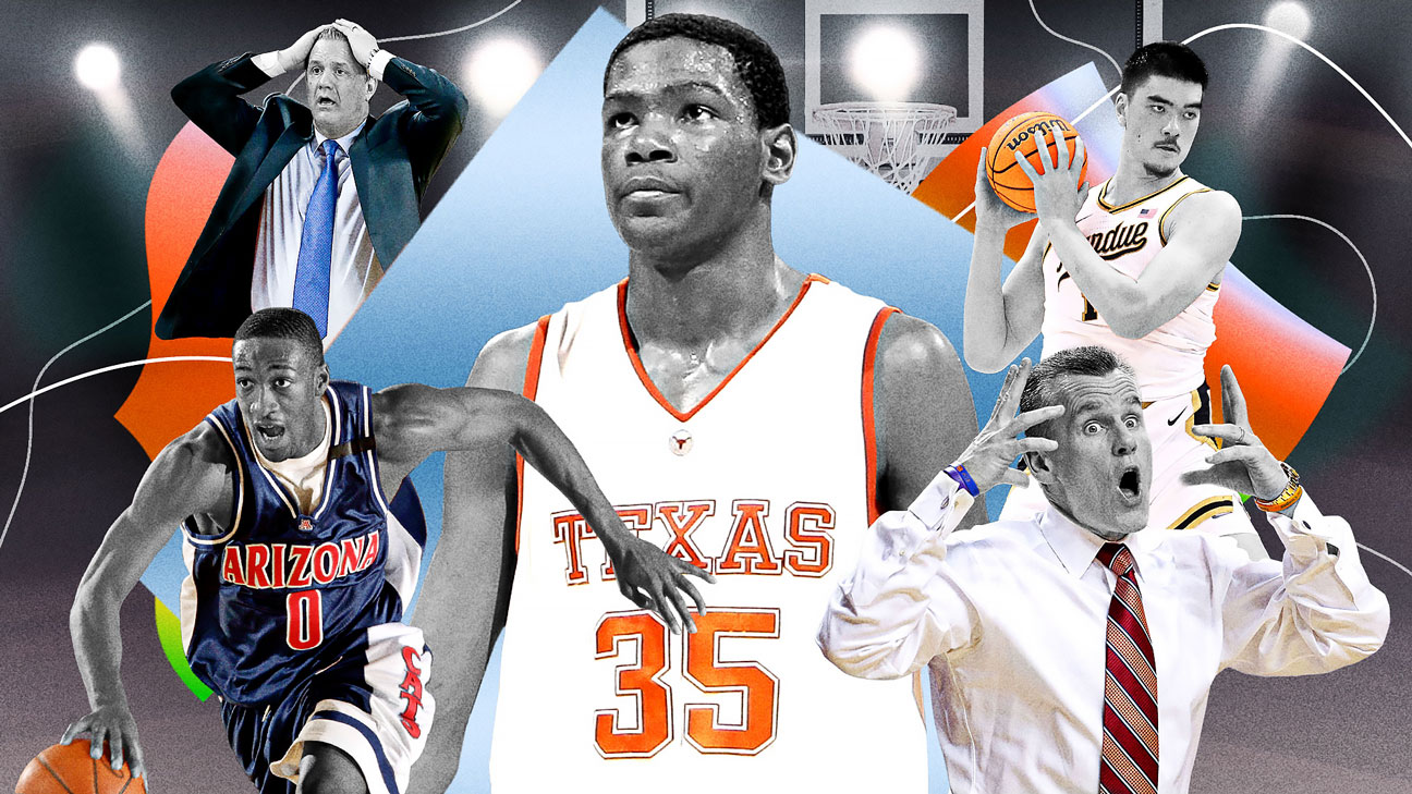 College basketball's 25 duds of the past 25 years