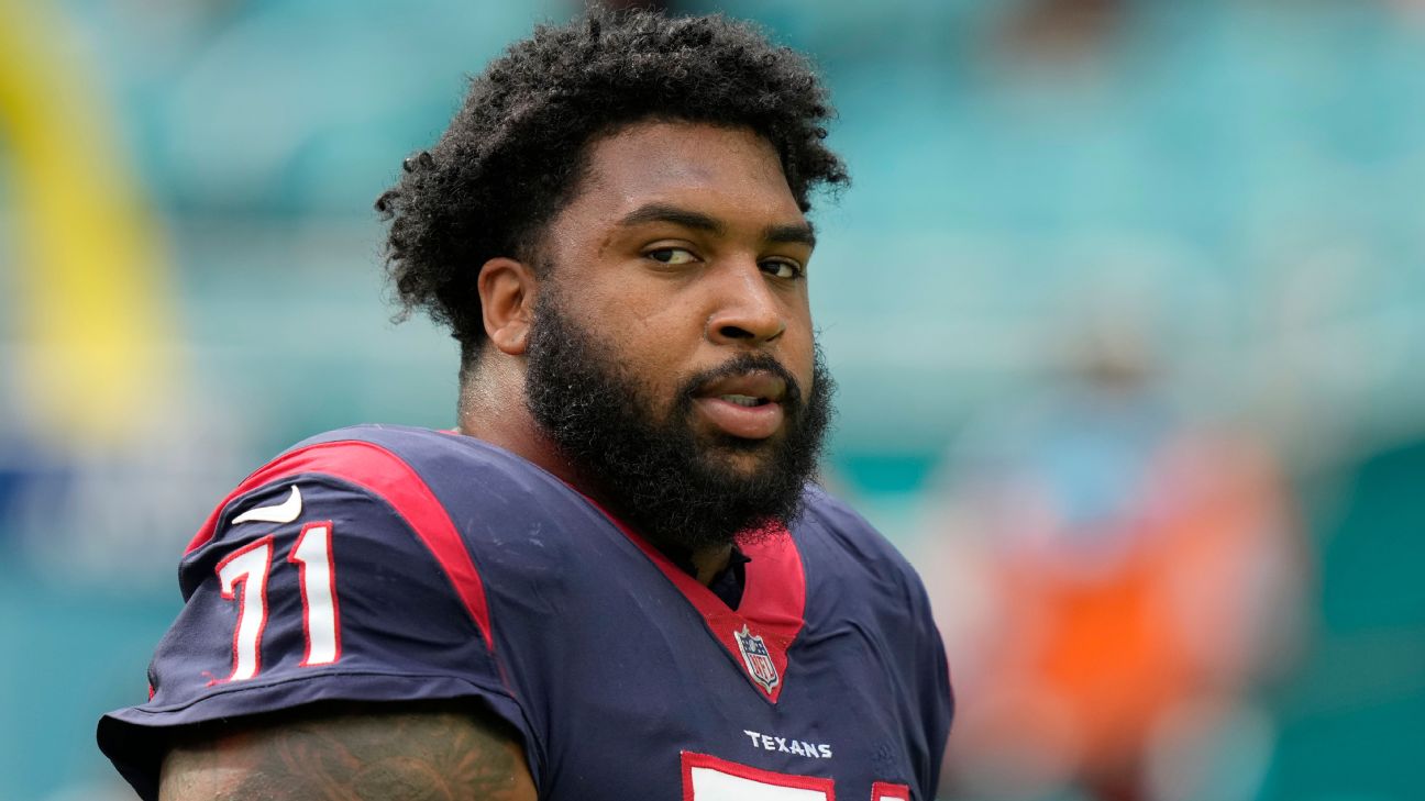 Texans sign former first-round RT Tytus Howard to contract extension