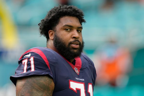 Texans lose LG Howard to knee injury vs. Jags