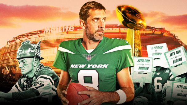 Can Aaron Rodgers overcome Jets' tortured history to lead a Super Bowl run?