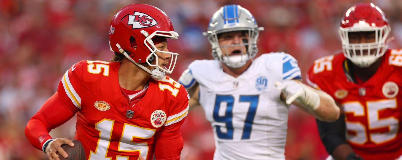 Mahomes, Chiefs take the lead with second touchdown pass