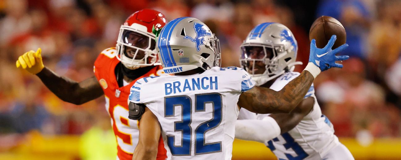 Brian Branch - Detroit Lions Safety - ESPN