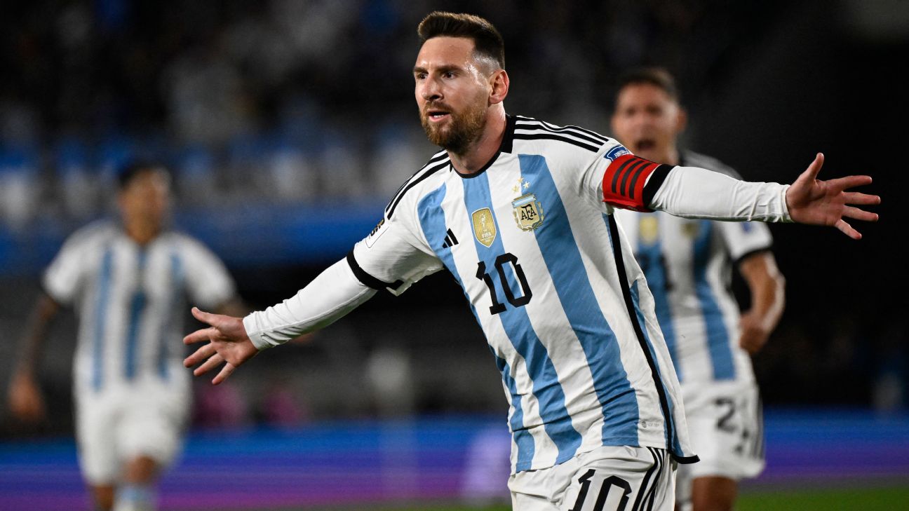 Scaloni: Despite layoff, Messi fit to face Uruguay