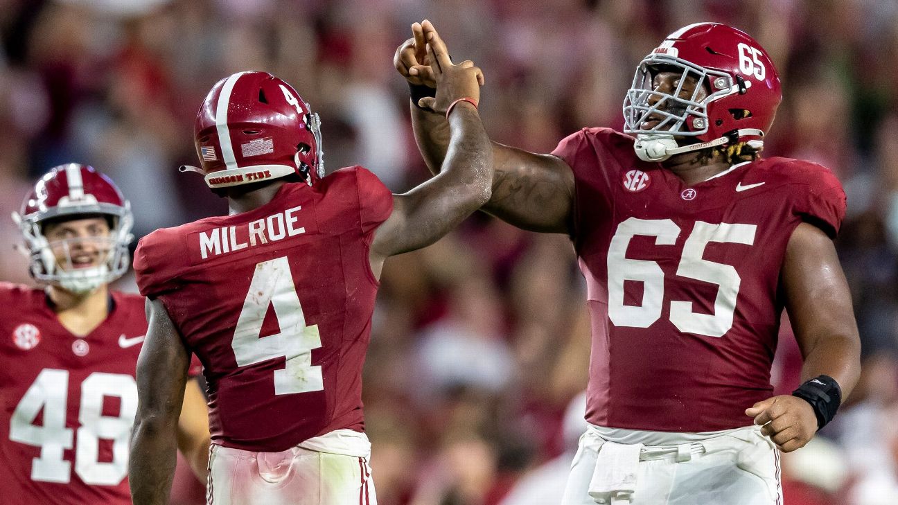 Alabama football rankings: Where did loss to Texas drop Crimson Tide?