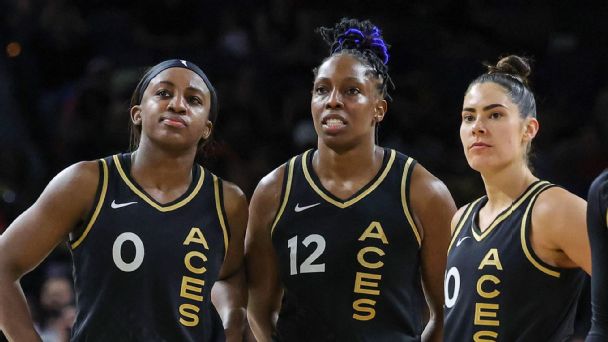 'We've taken it to another level': How the Aces' Plum-Gray-Young backcourt is one of the best in WNBA history