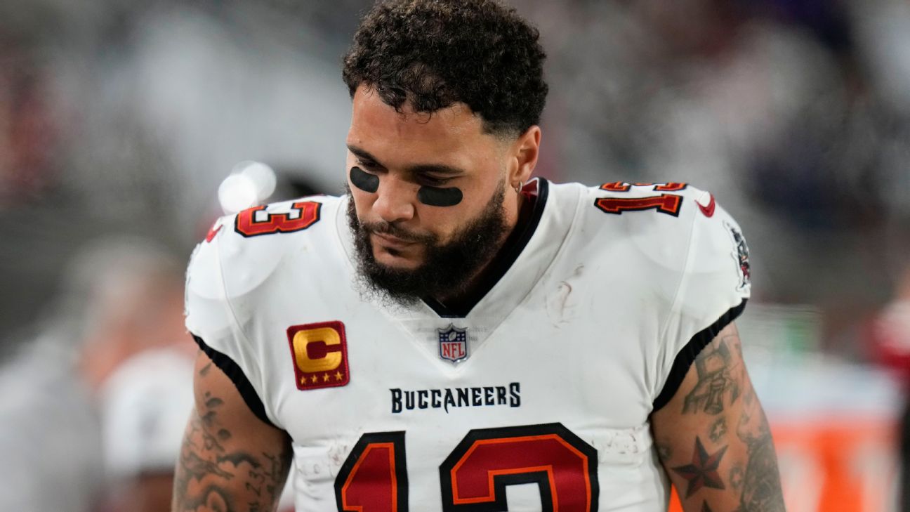 El futuro de Mike Evans con los Buccaneers está en vilo - AS USA