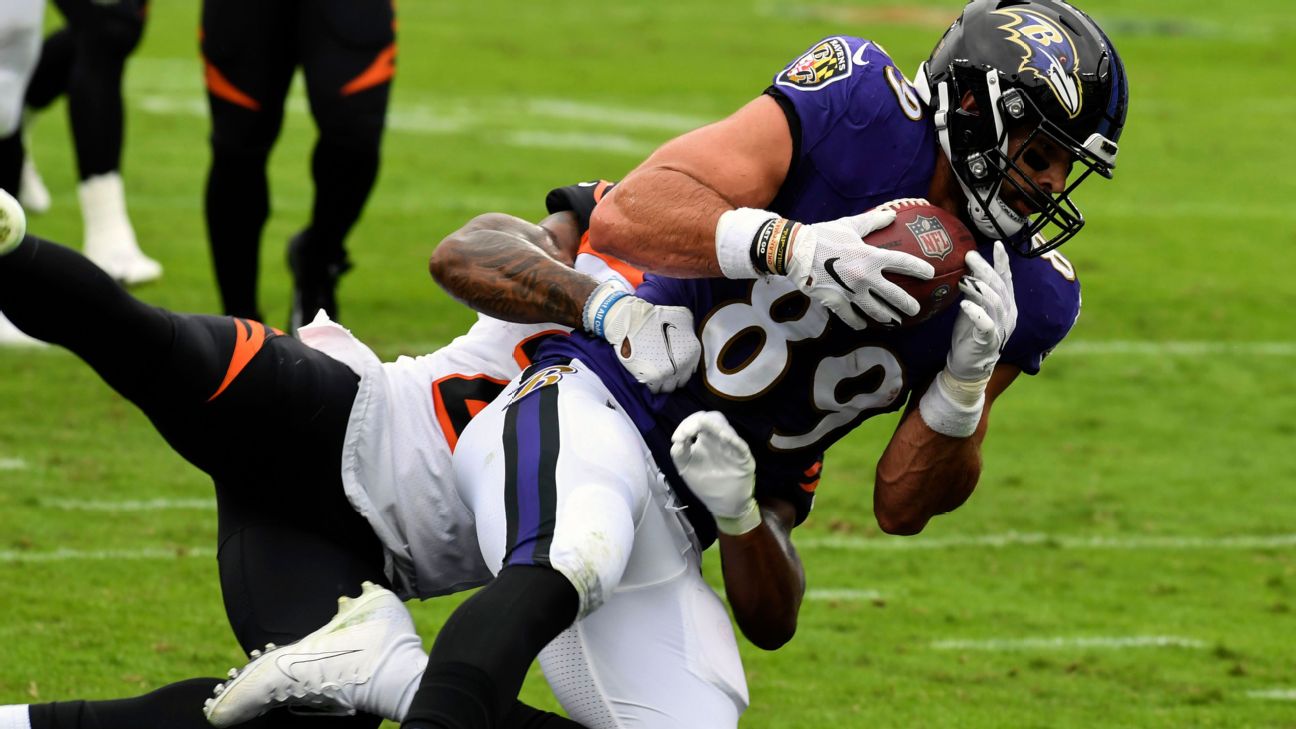 Fantasy Football Week 1 injuries: Darren Waller, Mark Andrews, George  Kittle, Jerry Jeudy questionable 