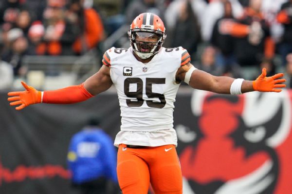 Browns’ Garrett avoided serious shoulder injury www.espn.com – TOP