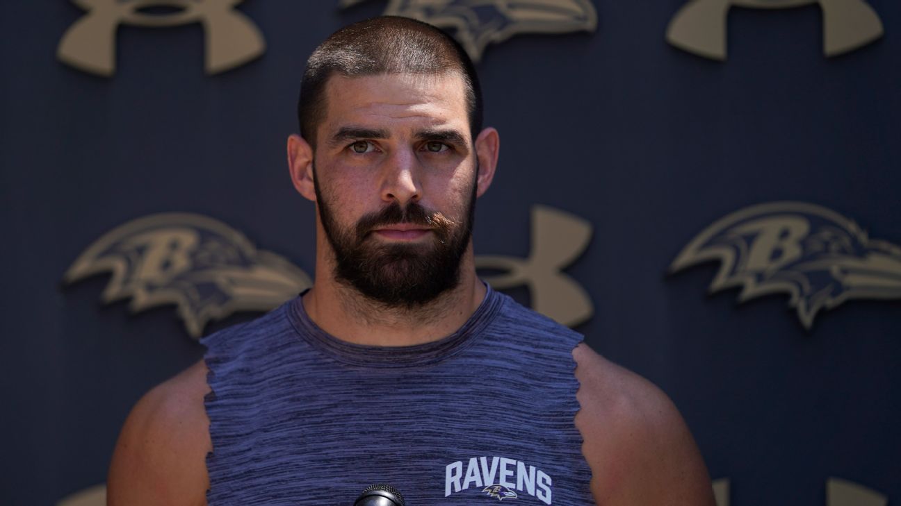 Ravens TE Andrews out Week 1 with quad injury