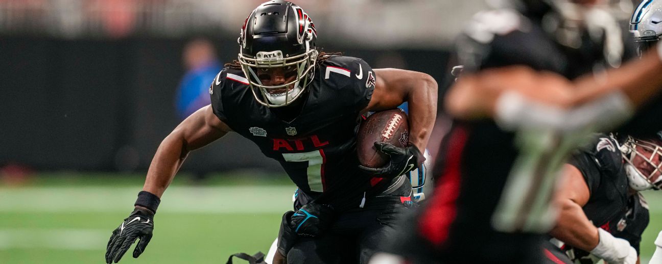 Bijan Robinson outshines top pick Bryce Young as Falcons knock off Panthers  24-10