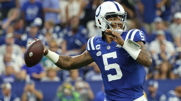 Colts rookie Anthony Richardson has rushing and passing TD in first game