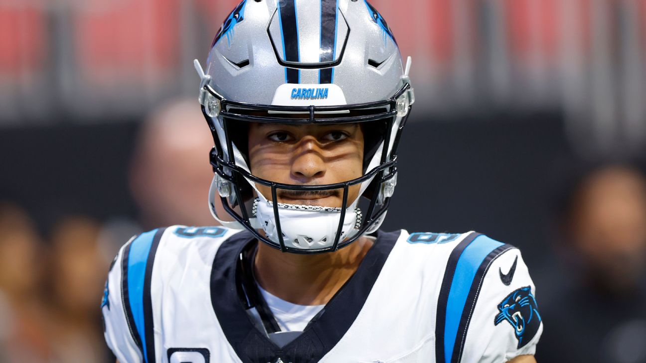 Panthers QB Bryce Young (ankle) on track to start vs. Vikings - ESPN