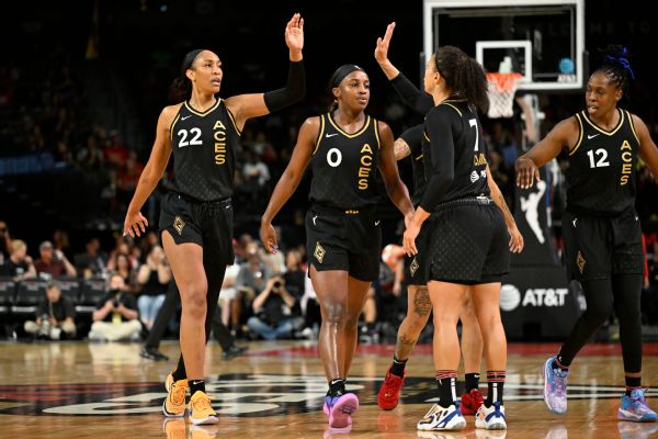 Aces clinch No. 1 overall seed in WNBA playoffs