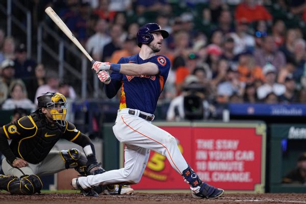 Tucker, Bregman 'open' to extending Astros deals