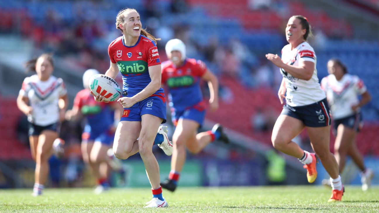 NRLW 2022: Match report, Brisbane Broncos, Newcastle Knights, Tamika Upton  and Shenae Ciesiolka combine to guide Broncos to big win