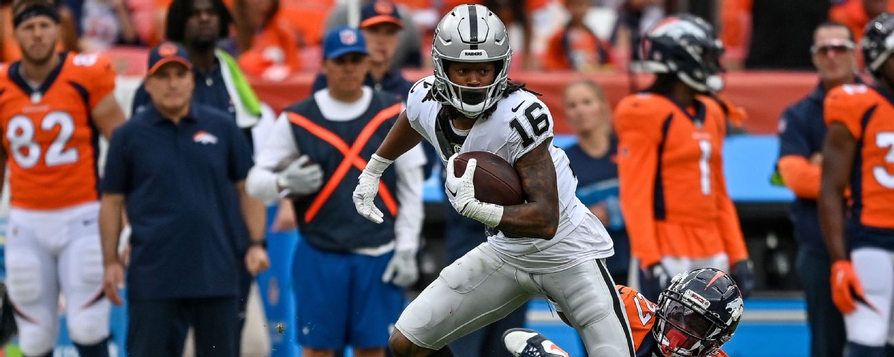 Insights and Stats: Jakobi Meyers Player Prop Bets for Week 2, Raiders and  Bills' Defense Rankings and Rushing Yards, Meyers' Average Receiving Yards  Per Game and Prop Bet Over/Under from Last Year 