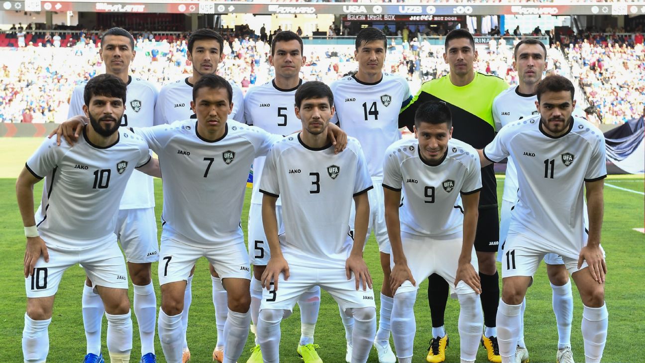 Uzbekistán, rival de México, sin experiencia mundialista y fomado por talento local - ESPN