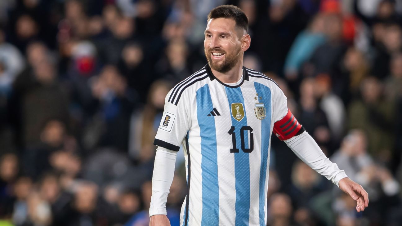 Messi not in Argentina squad for Bolivia match